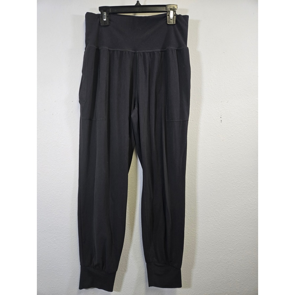 Athleta Salutation Jogger Black High Rise Activewear Yoga Pants Medium - Picture 2 of 8